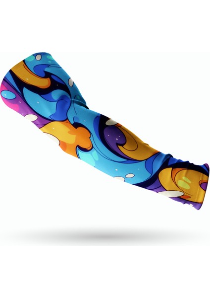 Bubble Çift Oyuncu Sporcu Kolluk Gamer Sleeve Buffed modelleri