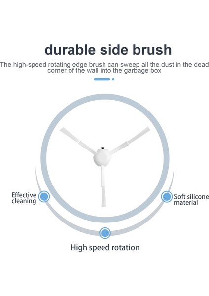 X20+ /X10+ L10S Ultra, L10 Prime, Pro Gen 2, S10, S10 Pro, S20, S20 Için Yan Fırça (Yurt Dışından) modelleri