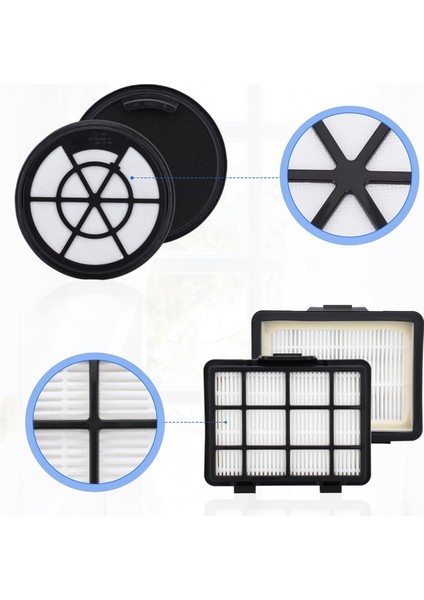 Seri 2 Elektrikli Süpürge BGC05A220A, BGC05A320, BGS05AAA2/01, BGS05A220/02 Filtre Motor Koruması Için (Yurt Dışından) modelleri