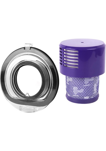 V10 SV12 Elektrikli Süpürge Için Toz Haznesi Taban Kapağı Değişimi Filtreli Hazne Kapağı/toz Kovası Kapağı (Yurt Dışından)