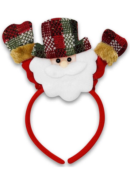 2 Adet Yılbaşı Noel Baba ve Kardan Adam Figürlü Taç fiyatları