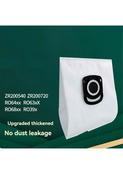 ZR200520/540/740 Süpürge Aksesuarları Temizleyici Parçalarının Değiştirilmesi Için 10 Adet Toz Torbası (Yurt Dışından) modelleri