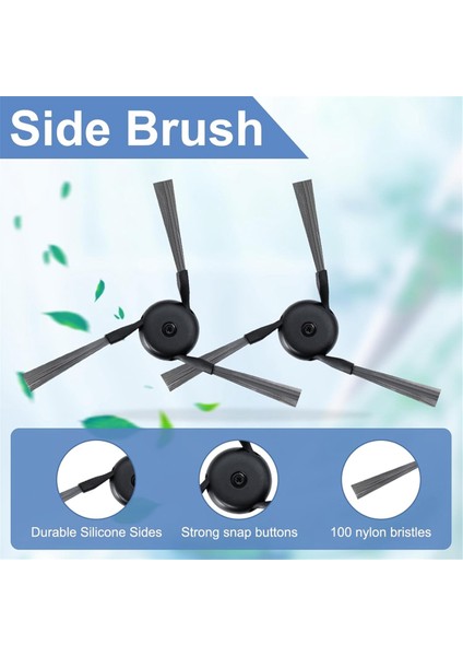 X50 Ultra Complete / Master L50 Pro Robot Süpürge Yedek Parçaları Için Aksesuar Kiti (Yurt Dışından) fiyatları