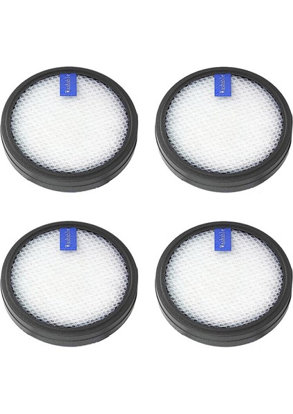 W200 W300 W400 Kablosuz Elektrikli Süpürge Yedek Parça Aksesuarları Için 4 Adet Yıkanabilir Filtre (Yurt Dışından)