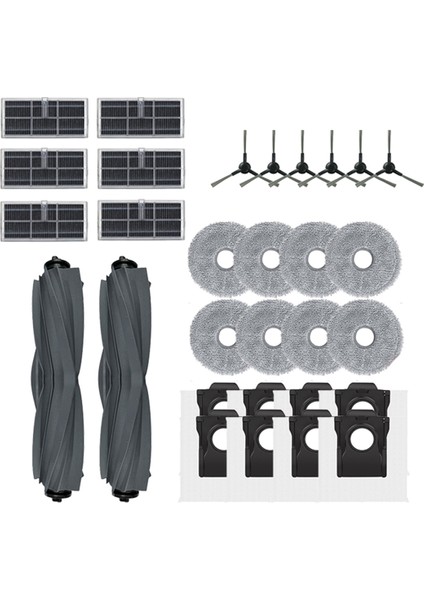 E30 Ultra/trouver Ultra Ana Yan Fırça Filtresi Paspas Pedi Toz Torbası Elektrikli Süpürge Aksesuarları (Yurt Dışından)