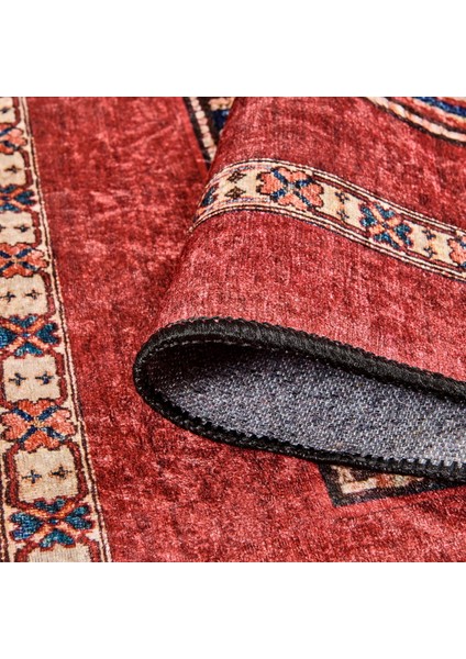 Soft Uşak Saray Desenli Halı - Kırmızı - 120X180 cm modelleri