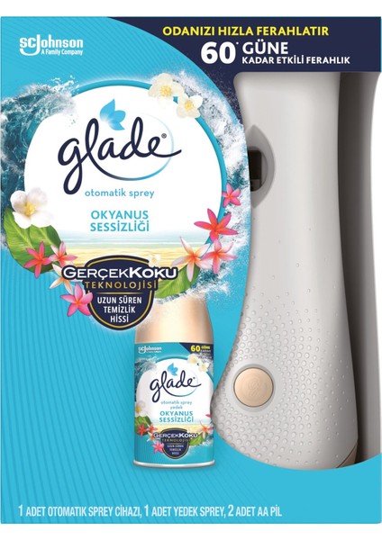 Otomatik Sprey Kit Okyanus Sessizliği 269ML