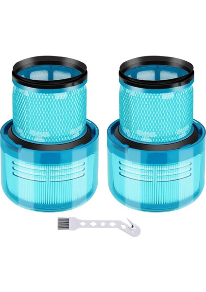 V15 Detect, Detect +, V11 Tork Tahrikli, Hayvan, SV14 Akülü Çubuk Için 2'li Yedek Filtre Paketi (Yurt Dışından) fiyatları