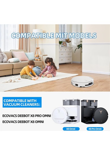 X8 Pro Omnı / Robot Süpürge Için 21'li Paket Aksesuar Seti, Yedek Parçalar (Yurt Dışından) fiyatları