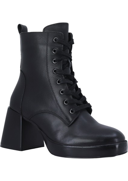 26102455D Deri Topuklu Kadın Bot fiyatları