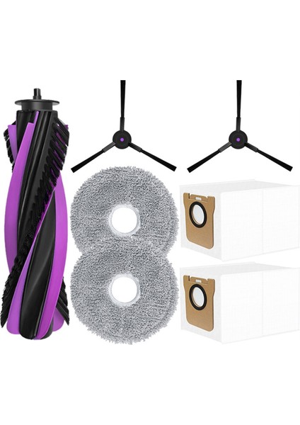 P20 Pro Elektrikli Süpürge Ana Yan Fırça Toz Torbası Paspas Bezi Yedek Parçaları (Yurt Dışından)