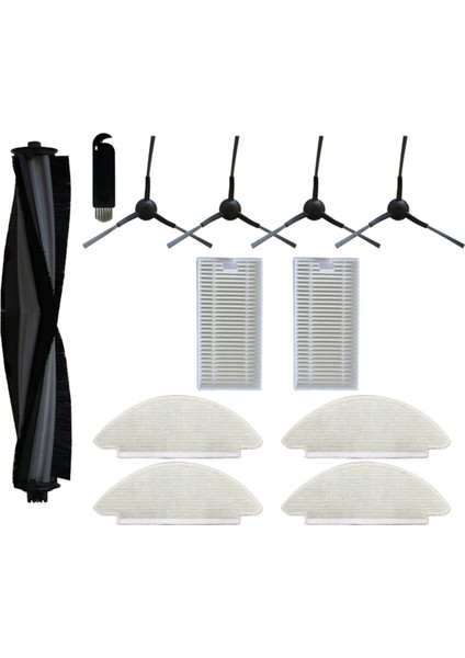 Alpha 2 Pro / V5 Pro / VXVC15--1 VXVC16- VXVC23 Elektrikli Süpürge Aksesuarları Için Silindir Yan Fırça Filtre Paspası (Yurt Dışından)