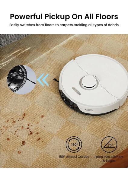 Q7MAX, Q, Q8, S8, S7, S6, S5, E Serisi Elektrikli Süpürge Aksesuarları Için 5'li Yedek Yan Fırça Paketi (Yurt Dışından) fırsatları