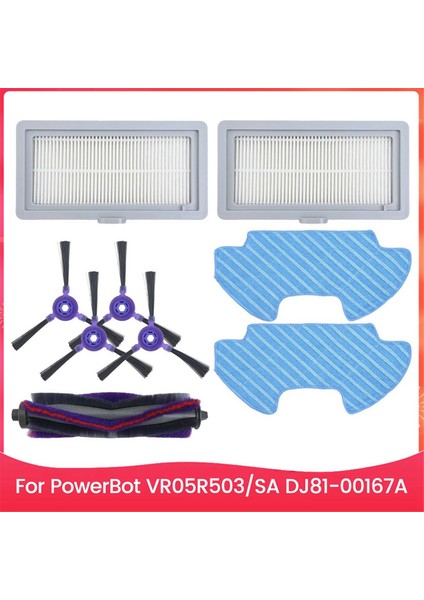 Powerbot VR05R503/SA DJ81-00167A Paspas Fırçası Yan Fırçalar Filtre Robot Süpürge Parçaları (Yurt Dışından)