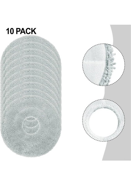 P20 Pro Elektrikli Süpürge Için Yedek Paspas Bezi Seti, Verimli Mikrofiber Temizlik Pedleri Aksesuarları (Yurt Dışından) modelleri