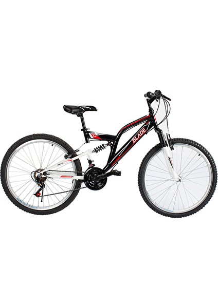3 Adet Blade WX600 26 Jant 21 Vites Erkek Bisikleti Siyah-Beyaz