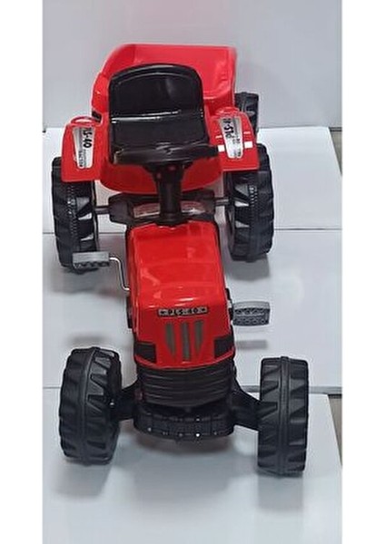 Active Römorklu Traktör Kırmızı Ergonomik Tasarım 2-4 Yaş Kız Çocuklar İçin fiyatları