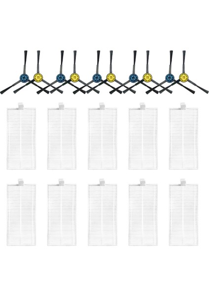 M6 VCR21LDSW Yedek Parça Aksesuarları Yan Fırça Paspas Bezi Filtre (Yurt Dışından)