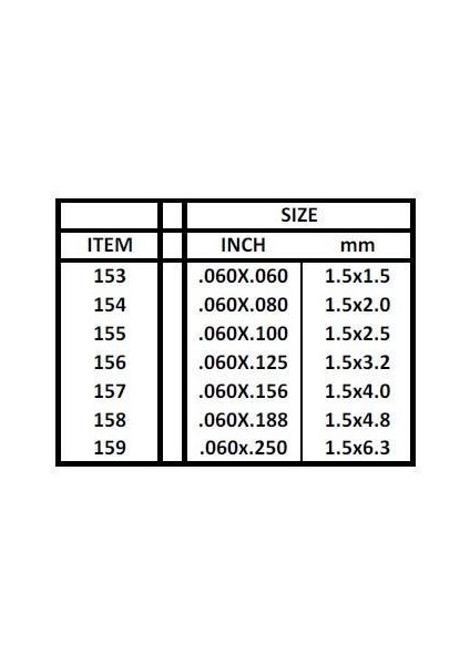 153 1,50*1,50*355 mm Köşeli Çubuk-10 Adet -Beyaz modelleri