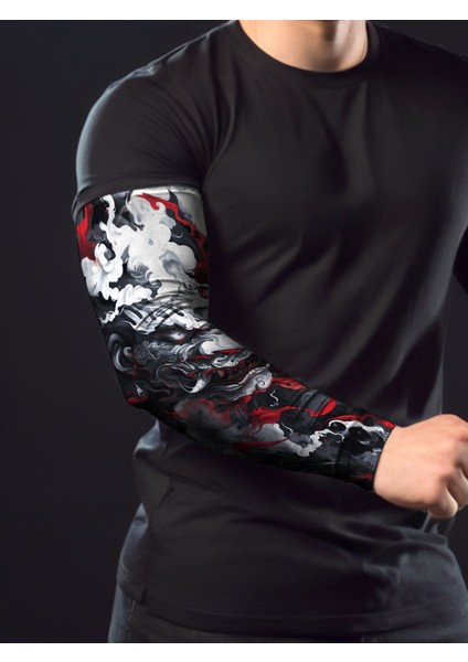 Oni Tekli Oyuncu Sporcu Kolluk Gamer Sleeve Buffed