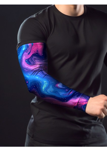Space Tekli Oyuncu Sporcu Kolluk Gamer Sleeve Buffed