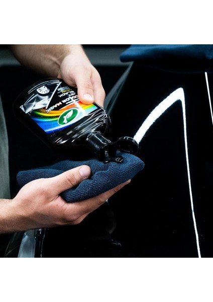 Renkli Cila Siyah 500 ml + 3 Adet Mikrofiber Bez + Cila Süngeri fiyatları