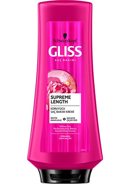 3 Adet Gliss S.kremi 360 ml Supreme Length