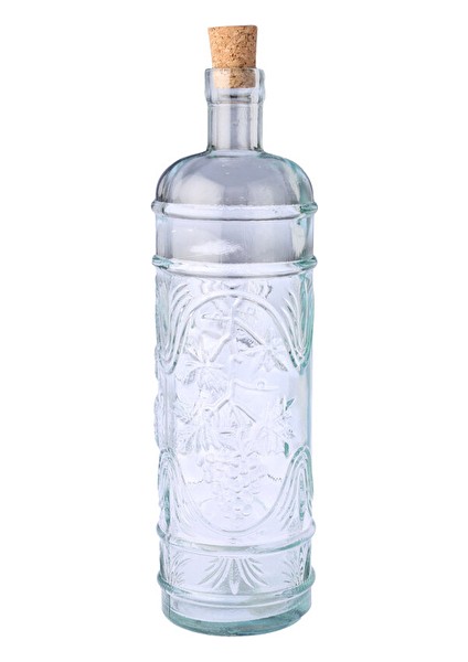 3 Adet San Miguel Yağ Şişesi Salkım Desenli 1l