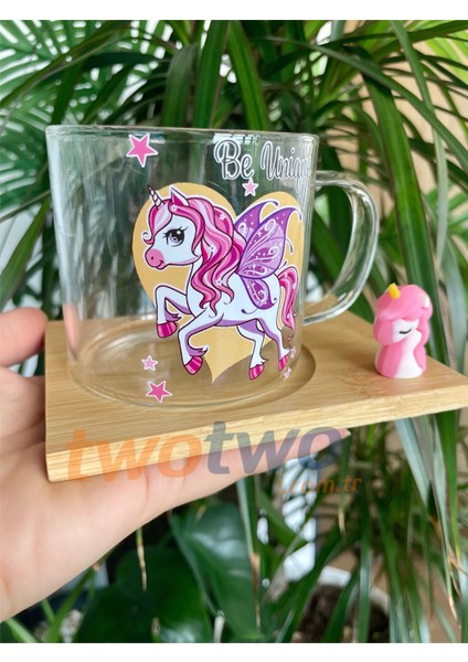 Unicorn Baskı Bardak Kupa unicorn -kaşıklı kapaklı unicornlu bardak fiyatları