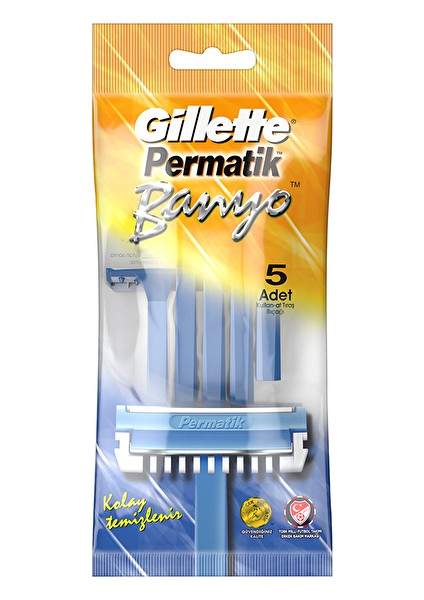 4 Adet Permatik Banyo 5li Poşet