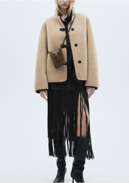 Kürk Görünümlü Ceket fiyatları