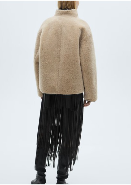 Kürk Görünümlü Ceket modelleri