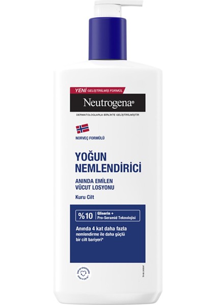 Yoğun Nemlendirici Losyon 400 ml 3 Adet