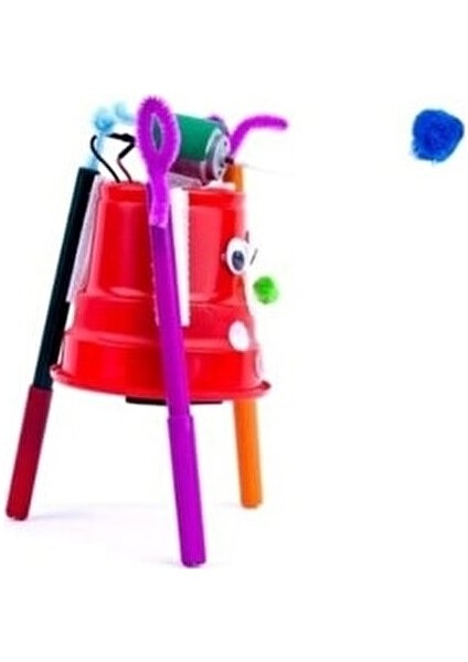 Ressam Robot 5-7 Yaş Arası Çocuklar İçin Eğlenceli Sanatsal Oyun Seti