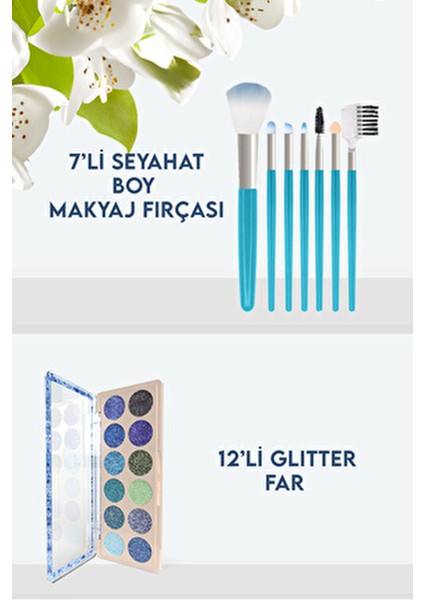 40 Parça Makyaj Seti Beyaz Ten İçin Göz Alıcı Renkler ve Uzun Süre Kalıcı Ürünler indirimleri