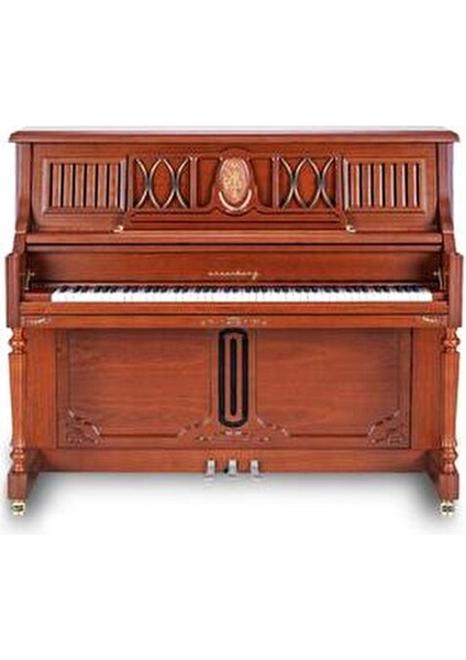 Premium Akustik Duvar Piyanosu 88 Tuş Masif Ahşap Siyah Cila ile Şık Tasarım