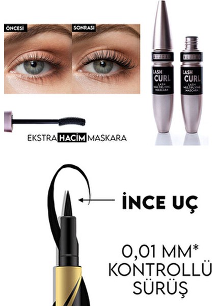 Kıymetli Taşlar Serisi Altın Makyaj Seti 40'lı Far Paleti ve Waterproof Maskara modelleri