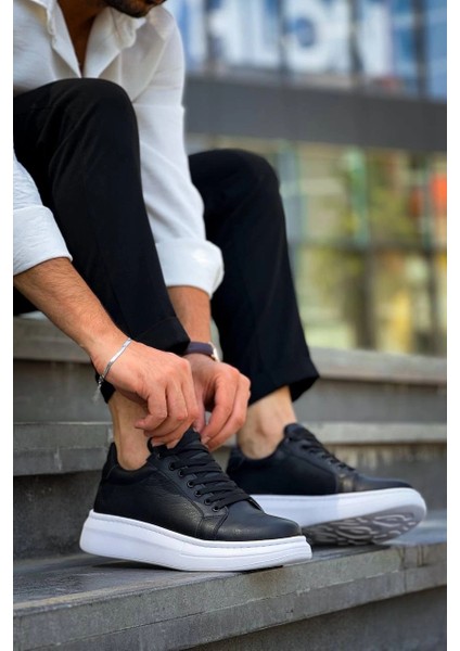 KB-DX46 Kuback Siyah Deri Günlük Erkek Ayakkabı fiyatları