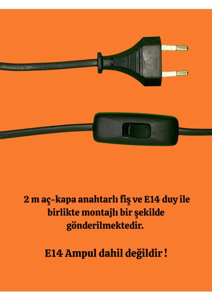 Madame - Modern Masa ve Gece Lambası – Ambiyans Lambası, Dekoratif LED Abajur, E14 Duy