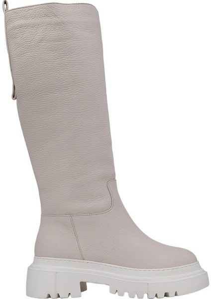 26760458 Deri Kadın Çizme
