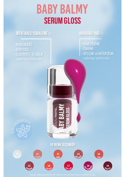 Show By Pastel Baby Balmy Serum Gloss 38