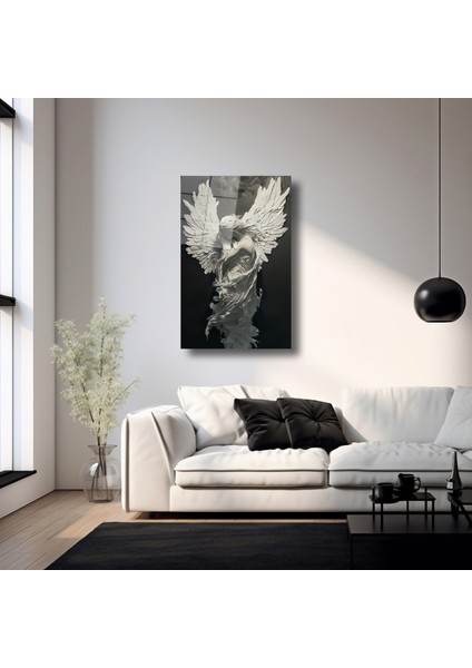 Düşen Sessizlik - Cam Tablo - DEG0054 fırsatları