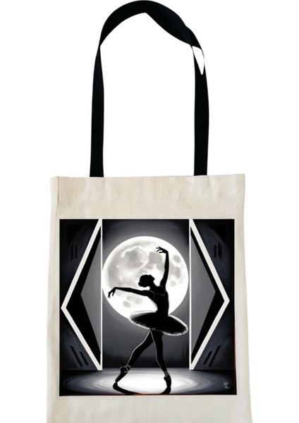 Eclipse Balerin Silüet Koton Çanta