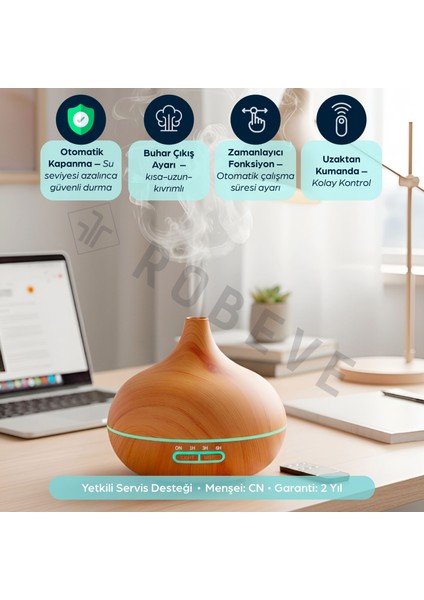 550 ml Otomatik Hava Nemlendirici Buhar Makinesi Oda Nemlendirici Aroma Difüzör fiyatları