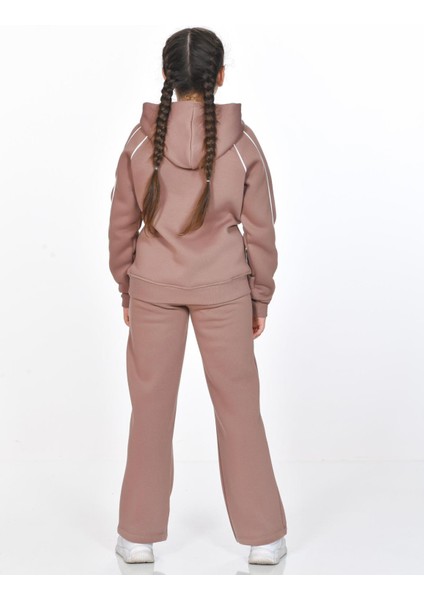 Lovence Kız Çocuk Eşofman Takımı Kahverengi modelleri