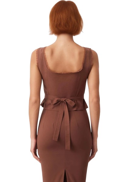 100 Pamuk Crop Bluz Kare Yaka Kolsuz Rahat Yazlık Zarifane Tasarım Yüksek Kalite fiyatları