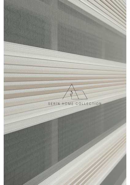 Vizon Geçişli Dar Plise Zebra Stor Perde (Dayanıklı Alüminyum Kasa) indirimleri