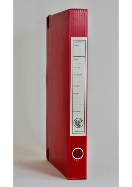 Eczane Sgk Reçete Kutusu Standart Boy Bordo (29X4,5X40 Cm)