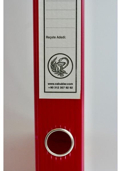 Eczane Sgk Reçete Kutusu Standart Boy Bordo (29X4,5X40 Cm) fırsatları