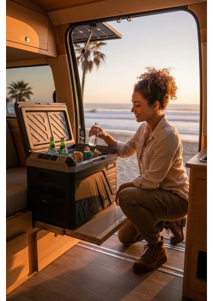 35LT Kompresörlü Araç Buzdolabı